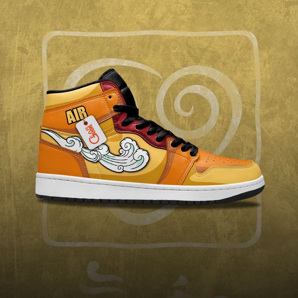 Ideafootwear Avatar: The Last Airbender AJ1 High Sneakers Shoes For Men And Women