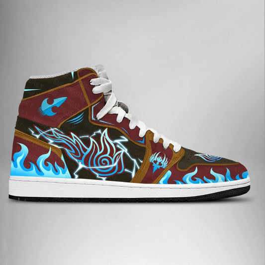 Ideafootwear Avatar The Last Airbender AJ1 High Sneakers Shoes For Men And Women