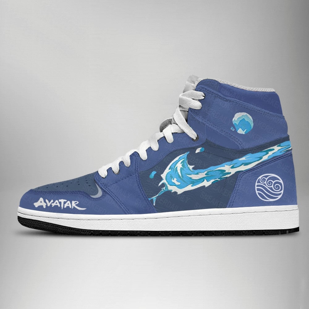Ideafootwear Avatar The Last Airbender AJ1 High Sneakers Shoes For Men And Women