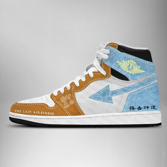 Ideafootwear Avatar The Last Airbender AJ1 High Sneakers Shoes For Men And Women