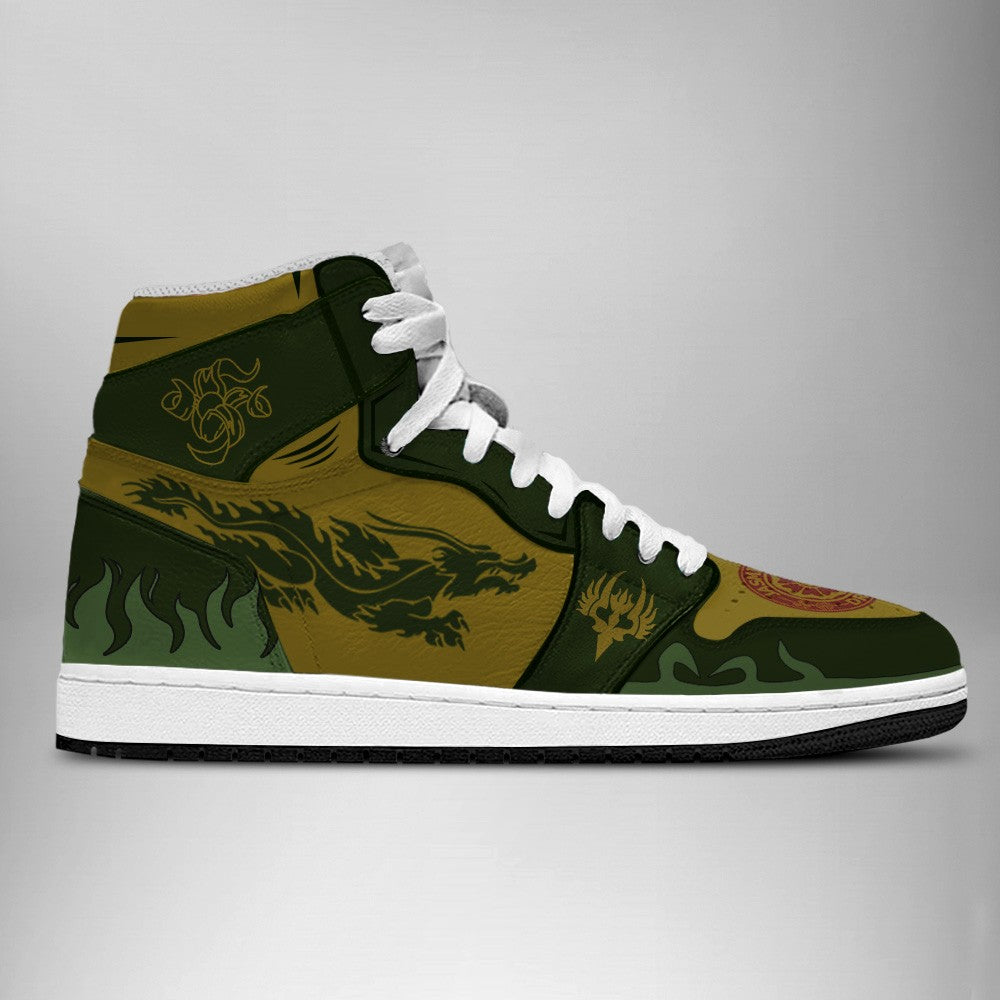 Ideafootwear Avatar The Last Airbender AJ1 High Sneakers Shoes For Men And Women