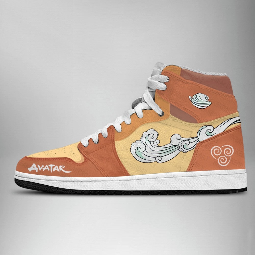 Ideafootwear Avatar The Last Airbender AJ1 High Sneakers Shoes For Men And Women