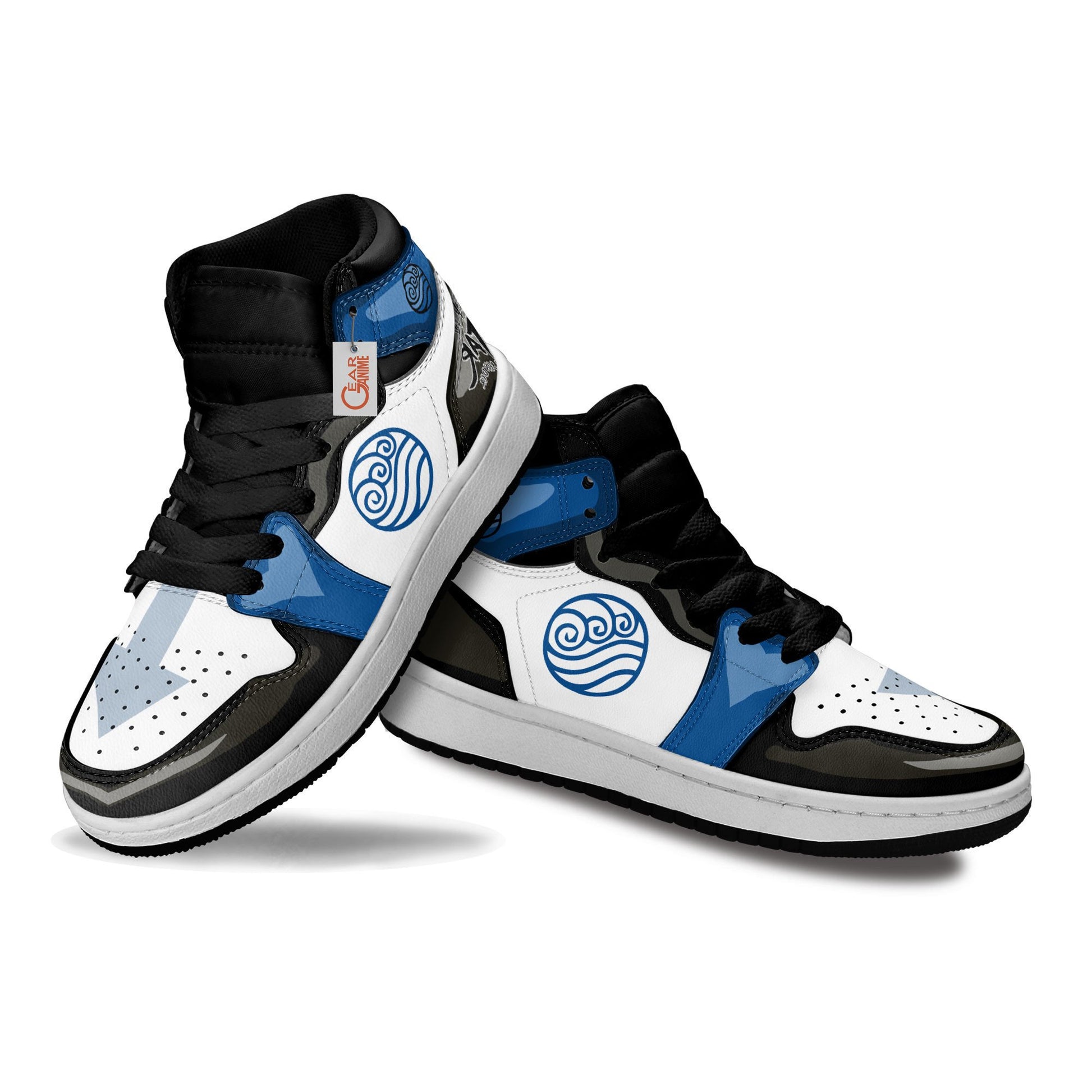 Ideafootwear Avatar: The Last Airbender AJ1 High Sneakers Shoes For Men And Women