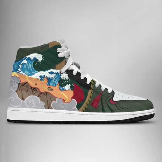 Ideafootwear Avatar The Last Airbender AJ1 High Sneakers Shoes For Men And Women