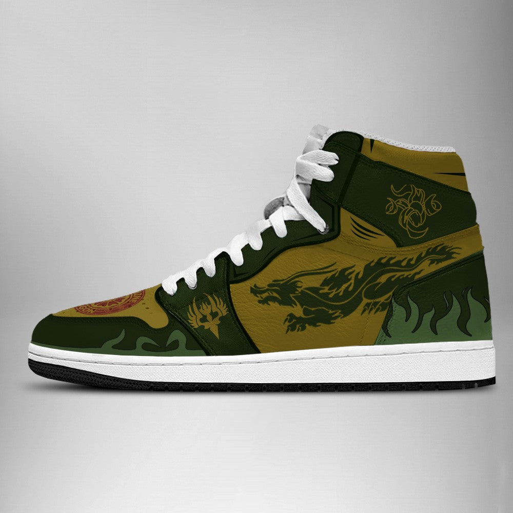 Ideafootwear Avatar The Last Airbender AJ1 High Sneakers Shoes For Men And Women
