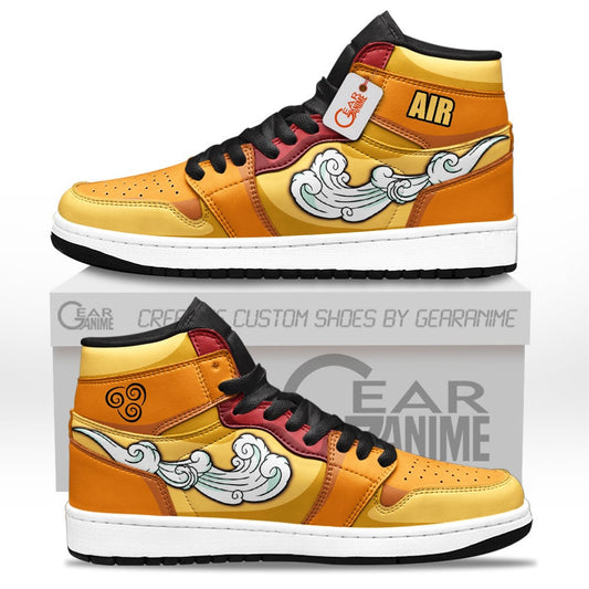 Ideafootwear Avatar: The Last Airbender AJ1 High Sneakers Shoes For Men And Women