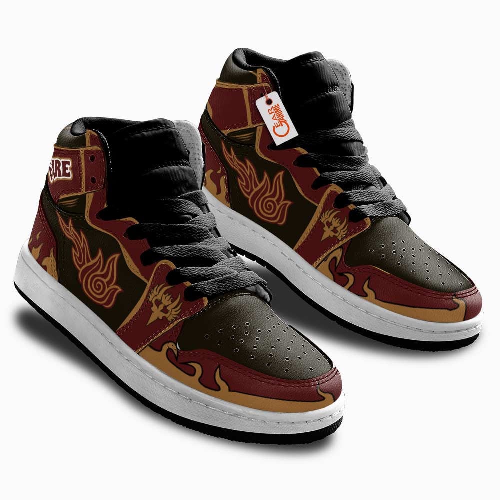 Ideafootwear Avatar: The Last Airbender AJ1 High Sneakers Shoes For Men And Women