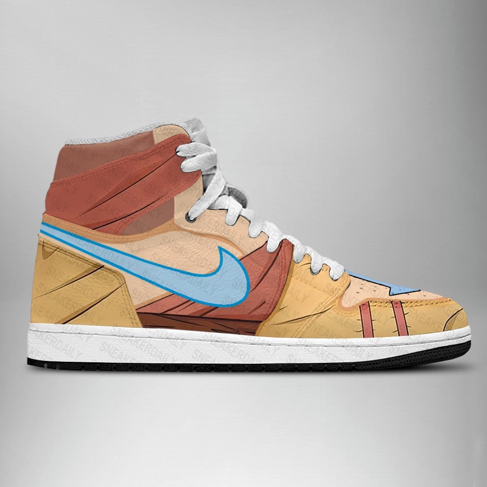 Ideafootwear Avatar The Last Airbender AJ1 High Sneakers Shoes For Men And Women