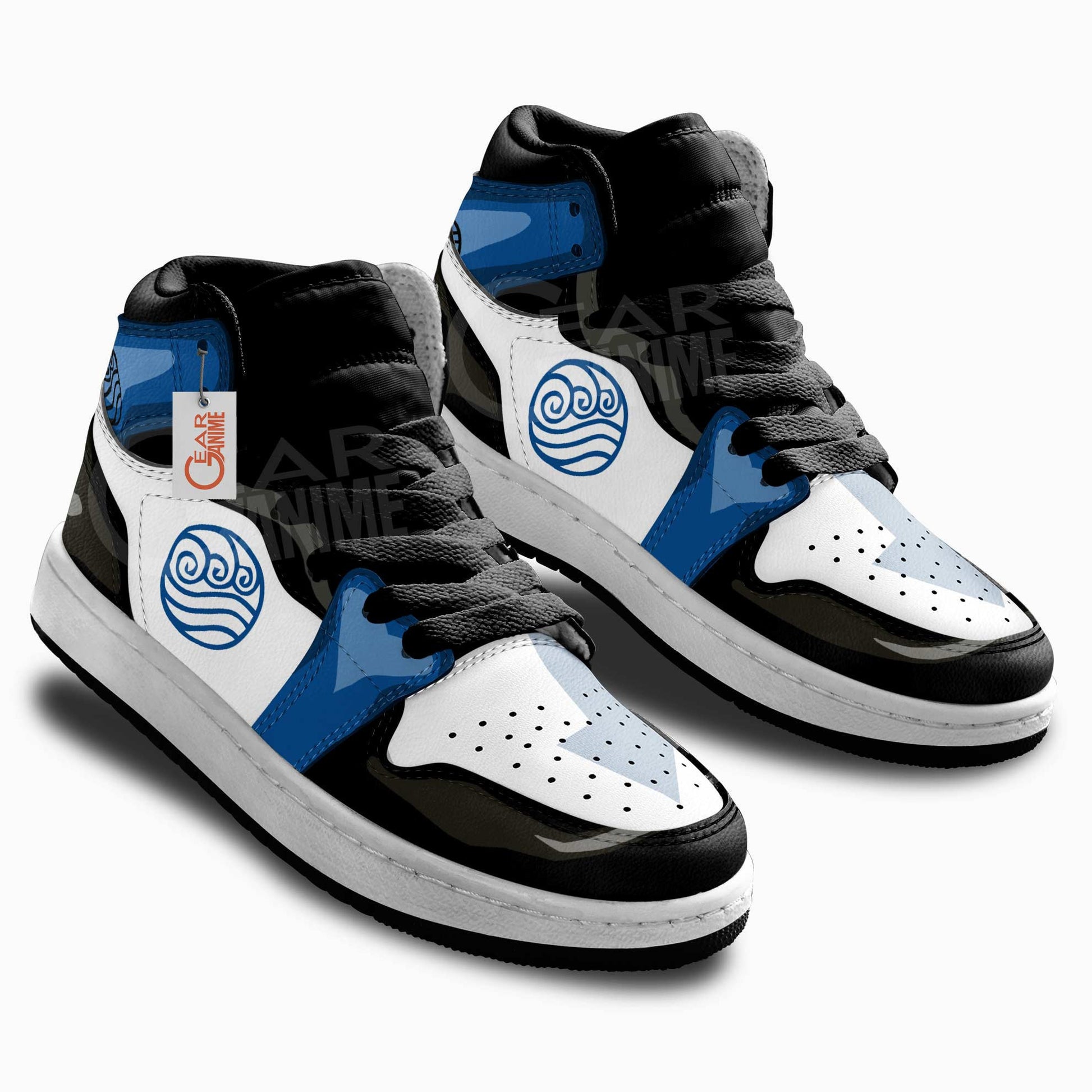 Ideafootwear Avatar: The Last Airbender AJ1 High Sneakers Shoes For Men And Women