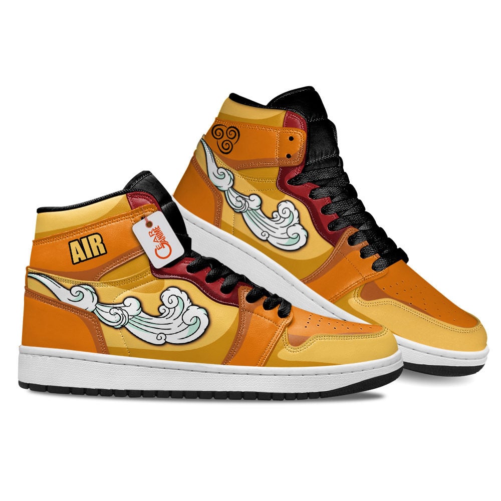 Ideafootwear Avatar: The Last Airbender AJ1 High Sneakers Shoes For Men And Women