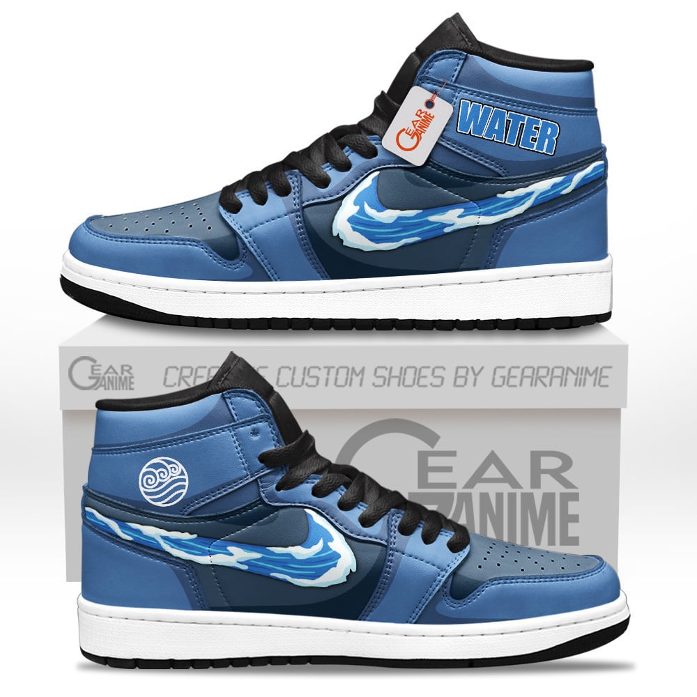 Ideafootwear Avatar: The Last Airbender AJ1 High Sneakers Shoes For Men And Women