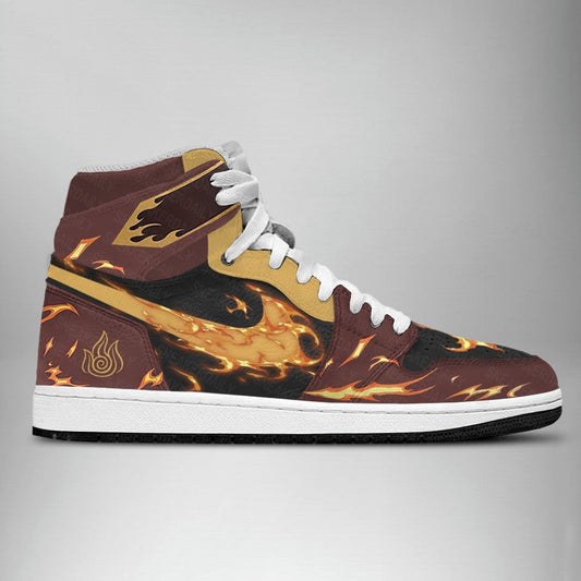 Ideafootwear Avatar The Last Airbender AJ1 High Sneakers Shoes For Men And Women