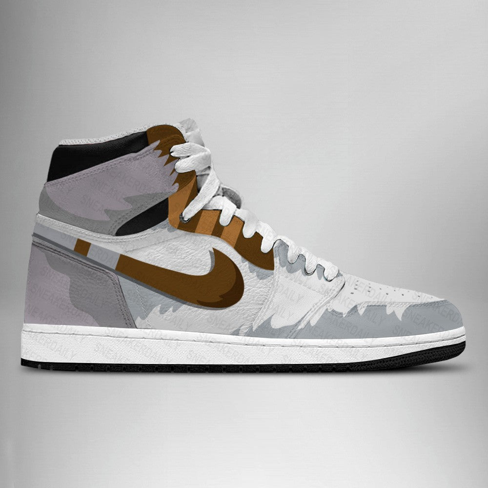 Ideafootwear Avatar The Last Airbender AJ1 High Sneakers Shoes For Men And Women