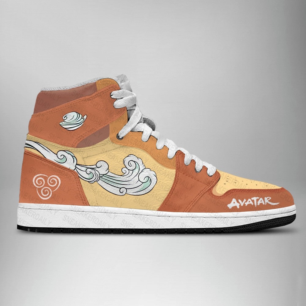 Ideafootwear Avatar The Last Airbender AJ1 High Sneakers Shoes For Men And Women