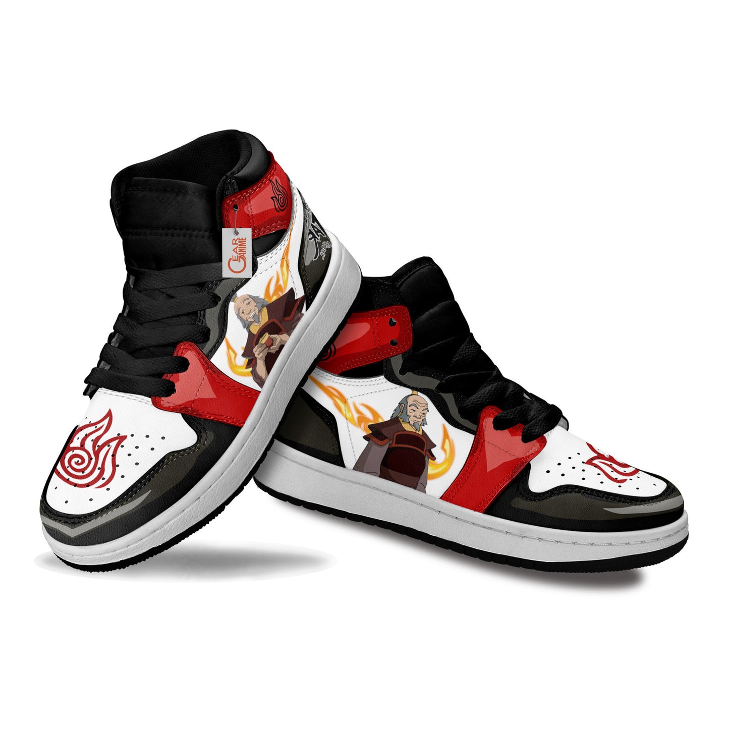 Ideafootwear Avatar: The Last Airbender AJ1 Sneakers Shoes For Men And Women