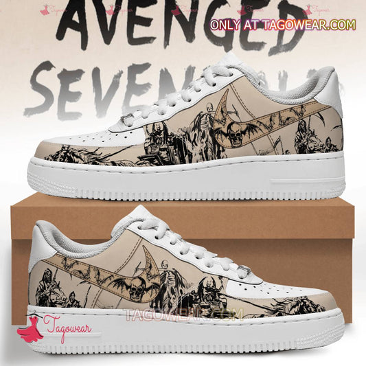 Ideafootwear Avenged Sevenfold Air Low-Top Sneakers Shoes For Men And Women 1