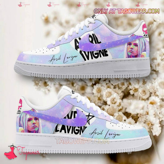 Ideafootwear Avril Lavigne Air Low-Top Sneakers Shoes For Men And Women 1