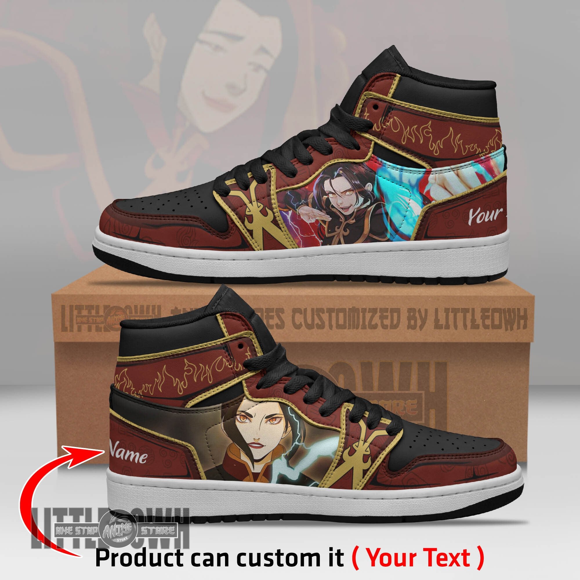 Ideafootwear Azula AJ1 High Sneakers Shoes For Men And Women