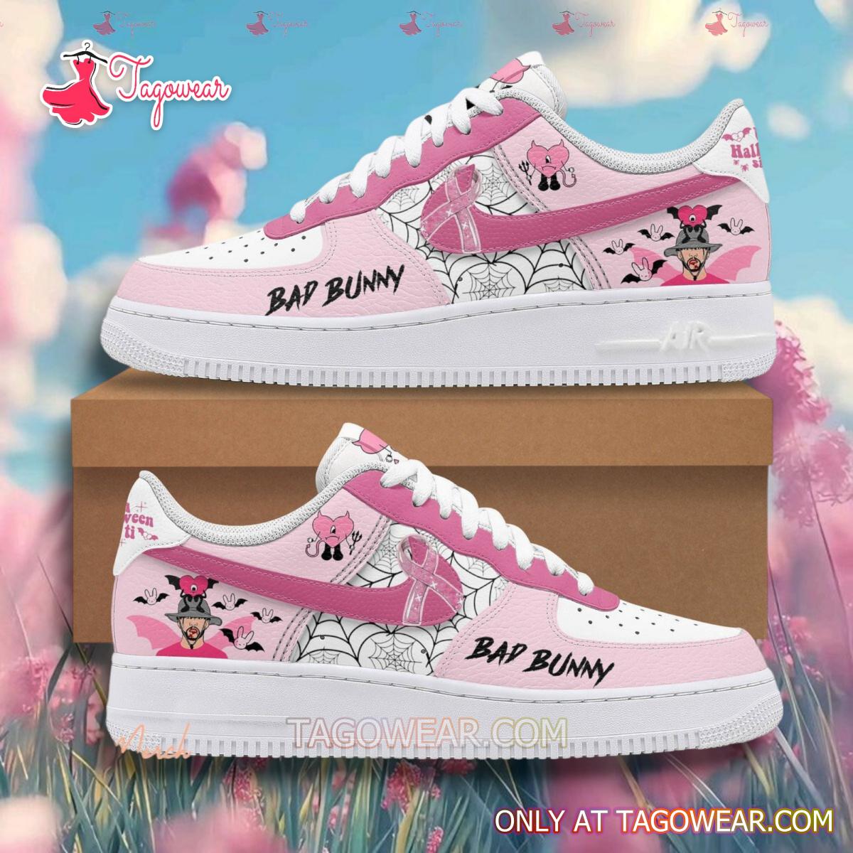 Ideafootwear Bad Bunny Air Low-Top Sneakers Shoes For Men And Women 1