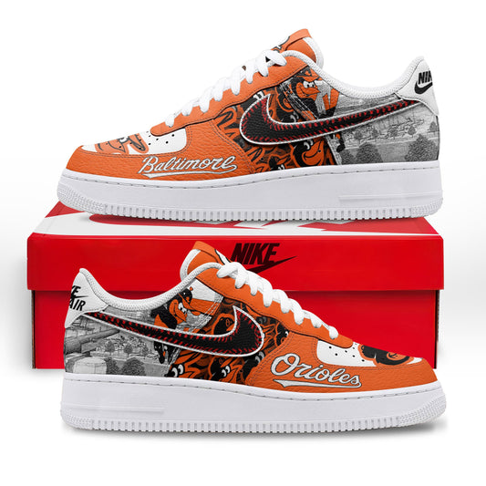 Ideafootwear Baltimore Orioles Air Low-Top Sneakers Shoes For Men And Women 1
