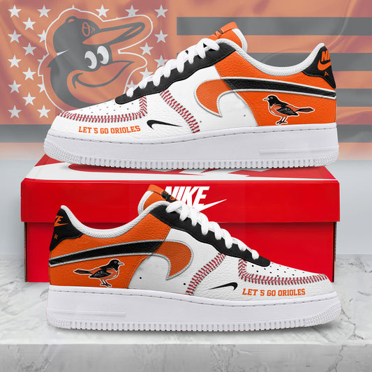 Ideafootwear Baltimore Orioles Air Low-Top Sneakers Shoes For Men And Women 1