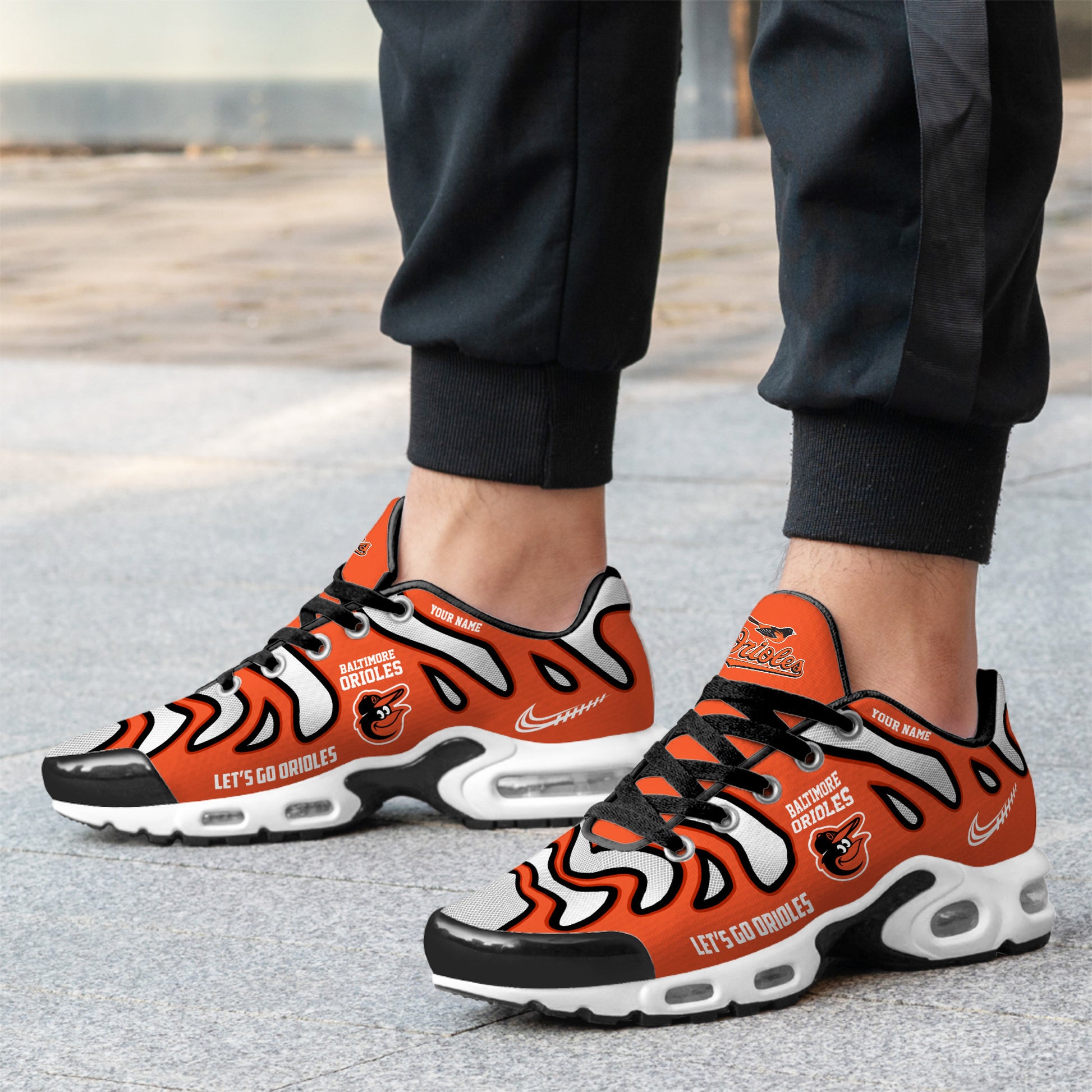 Ideafootwear Baltimore Orioles TN Shoes Sneakers For Men And Women