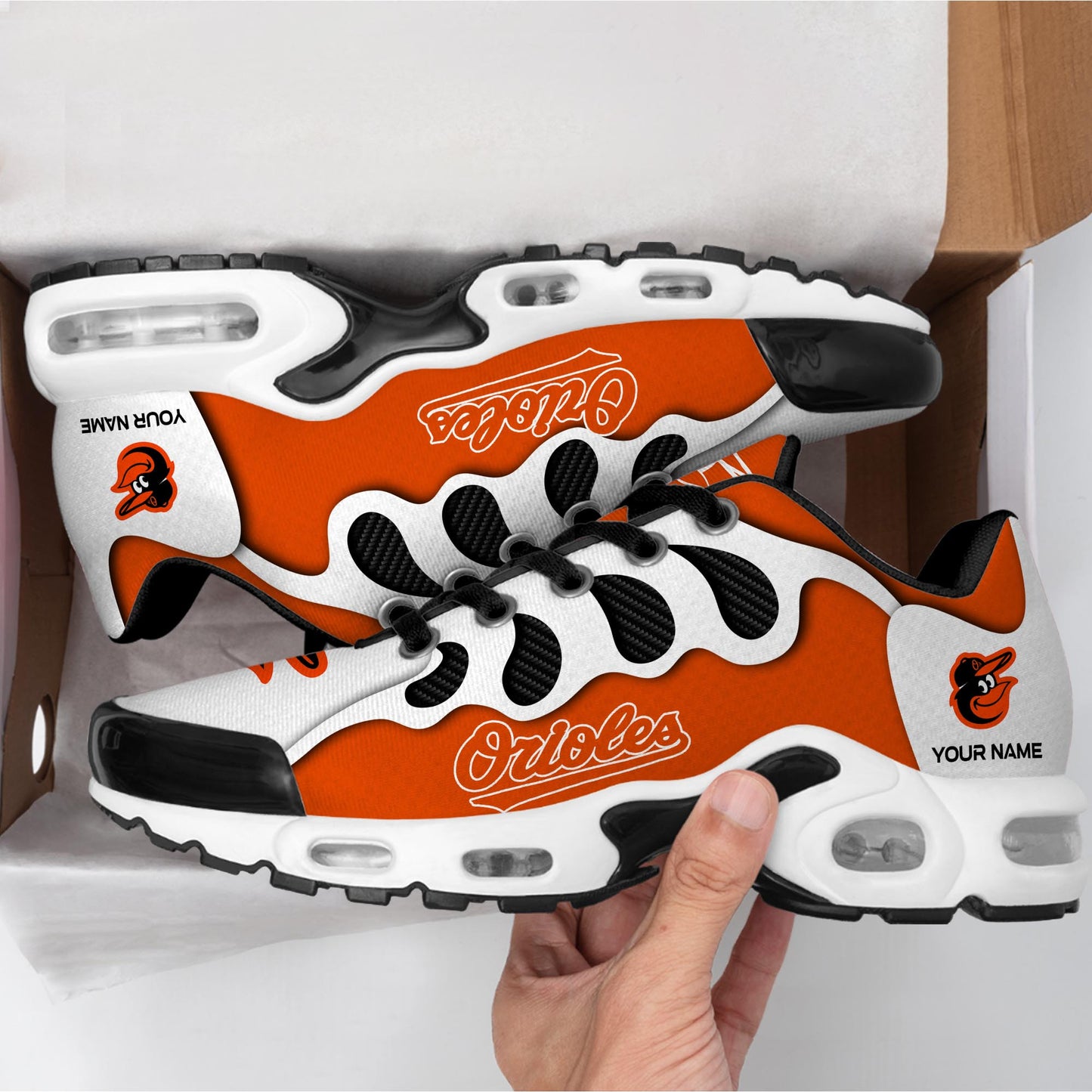 Ideafootwear Baltimore Orioles TN Shoes Sneakers For Men And Women