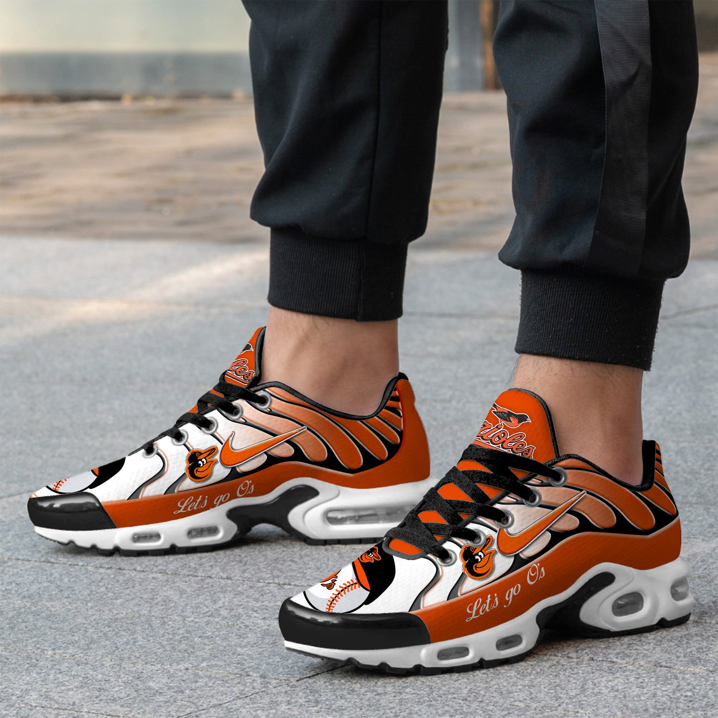 Ideafootwear Baltimore Orioles TN Shoes Sneakers For Men And Women