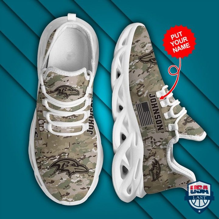 Ideafootwear Baltimore Ravens Max Soul Shoes Sneakers For Men And Women