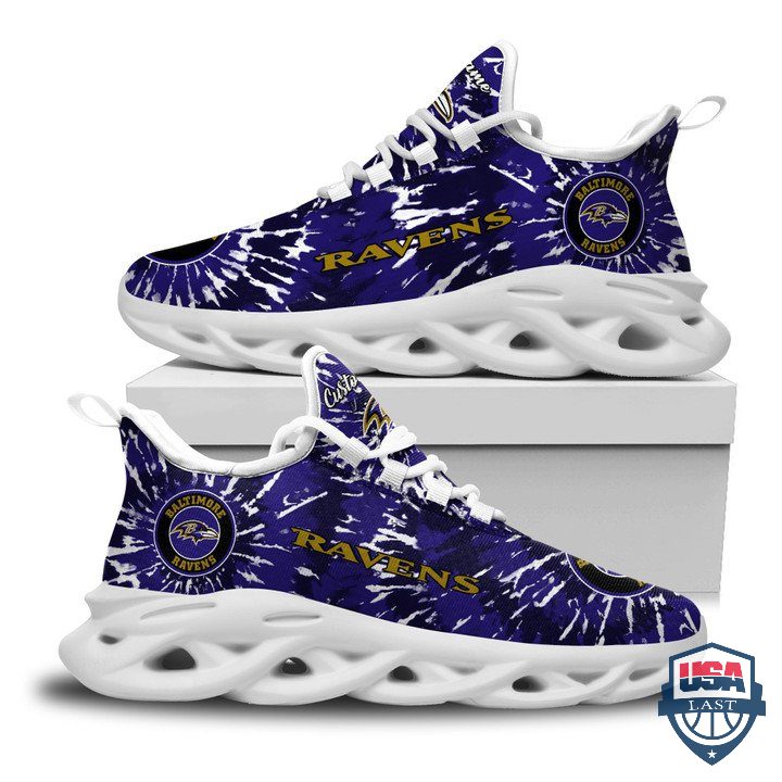 Ideafootwear Baltimore Ravens  Max Soul Shoes Sneakers For Men And Women