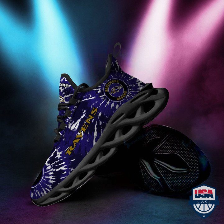Ideafootwear Baltimore Ravens  Max Soul Shoes Sneakers For Men And Women