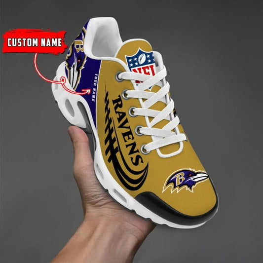 Ideafootwear Baltimore Ravens TN Shoes Sneakers For Men And Women