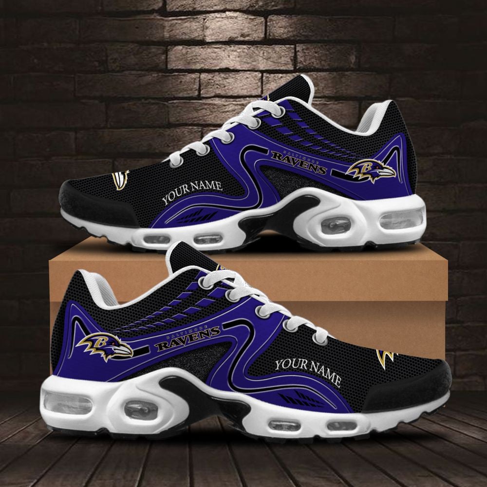 Ideafootwear Baltimore Ravens TN Shoes Sneakers For Men And Women