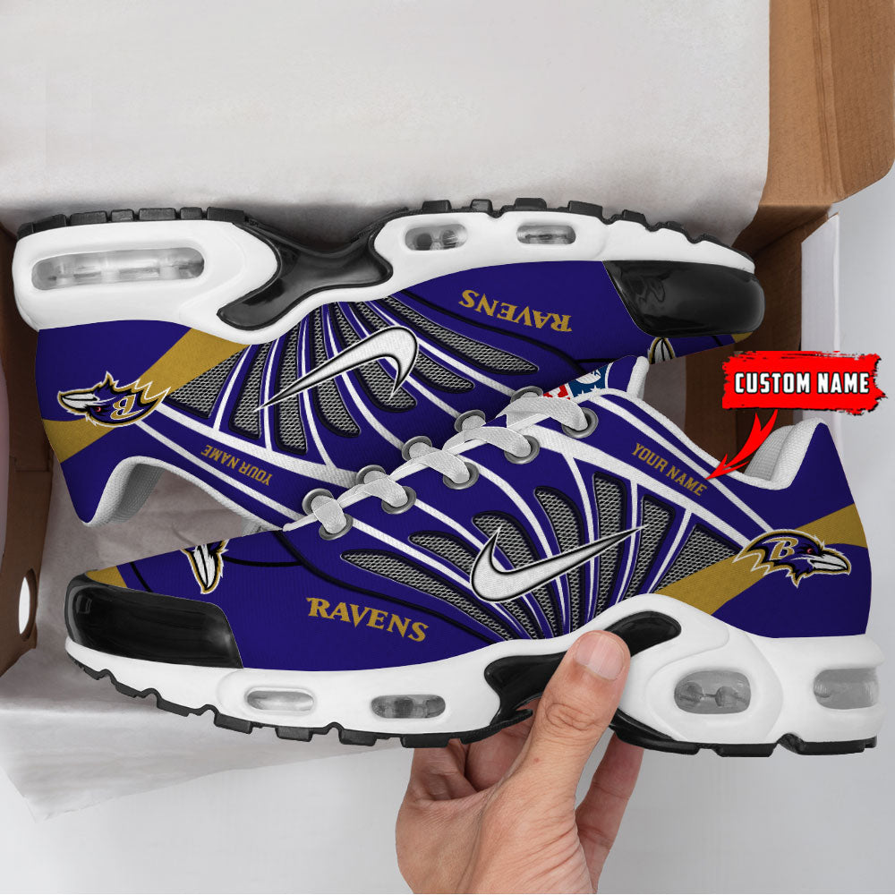 Ideafootwear Baltimore Ravens TN Shoes Sneakers For Men And Women