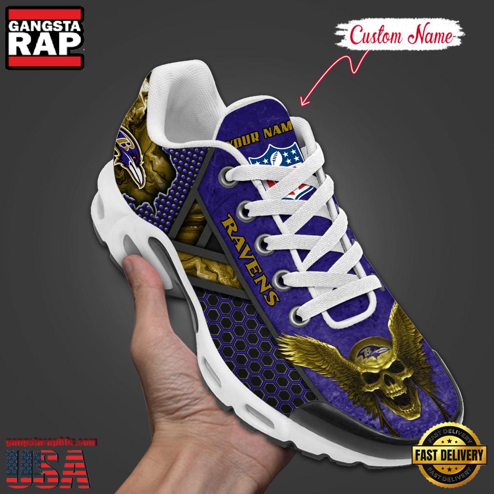 Ideafootwear Baltimore Ravens TN Shoes Sneakers For Men And Women