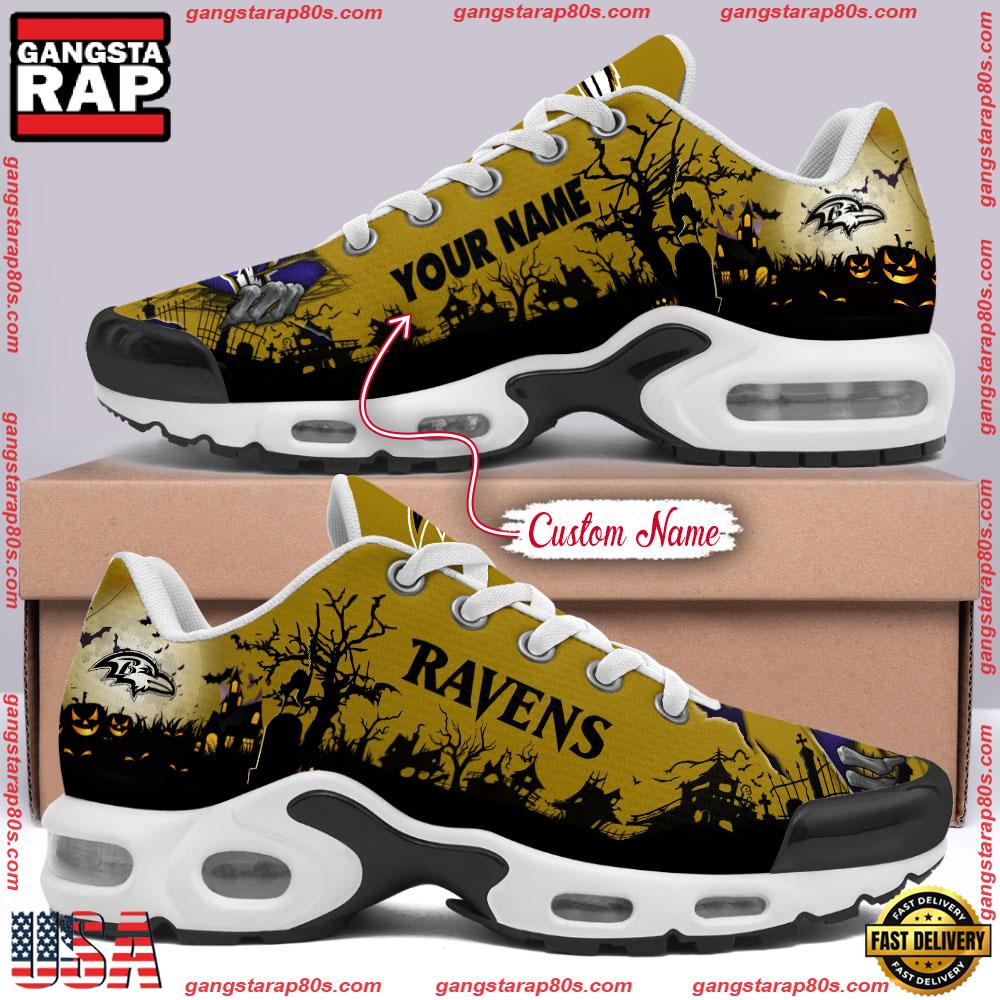 Ideafootwear Baltimore Ravens TN Shoes Sneakers For Men And Women