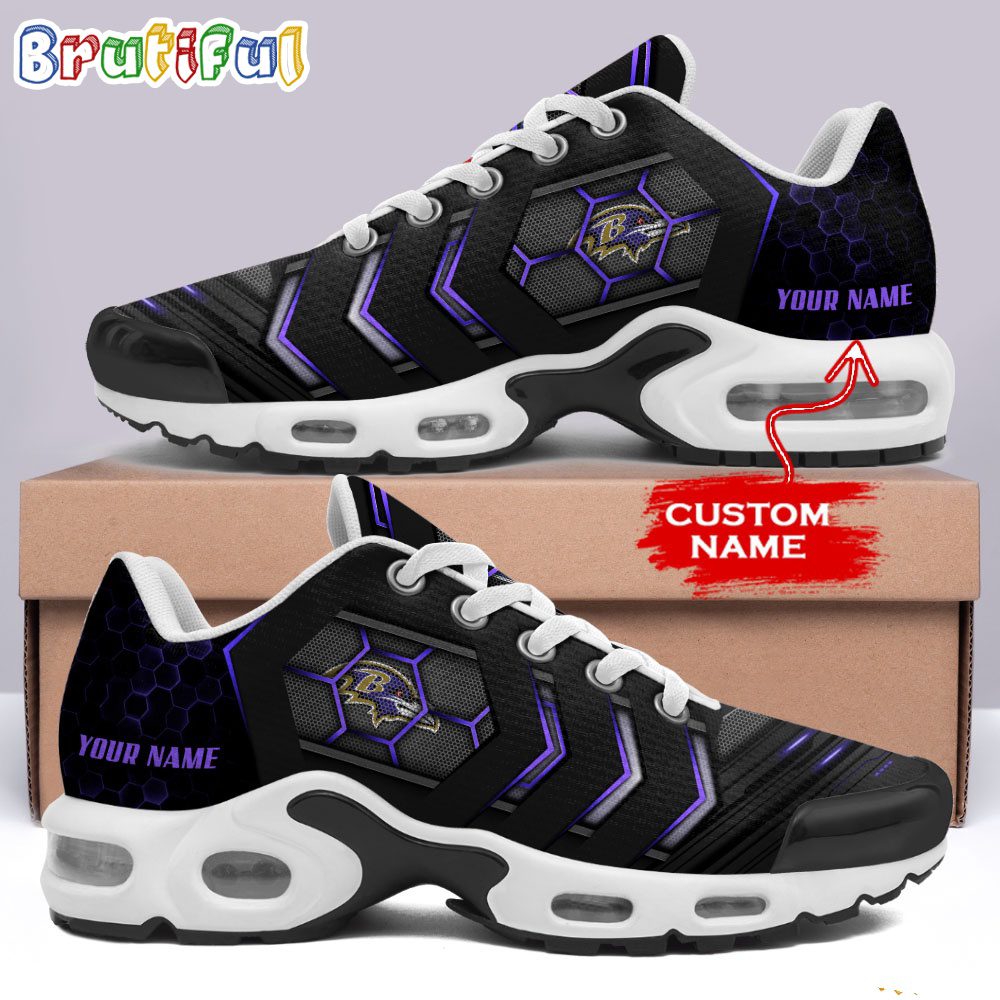 Ideafootwear Baltimore Ravens TN Shoes Sneakers For Men And Women