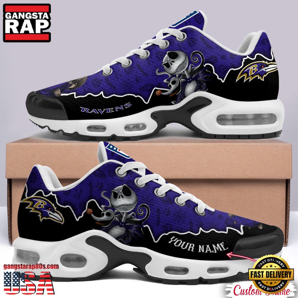 Ideafootwear Baltimore Ravens TN Shoes Sneakers For Men And Women