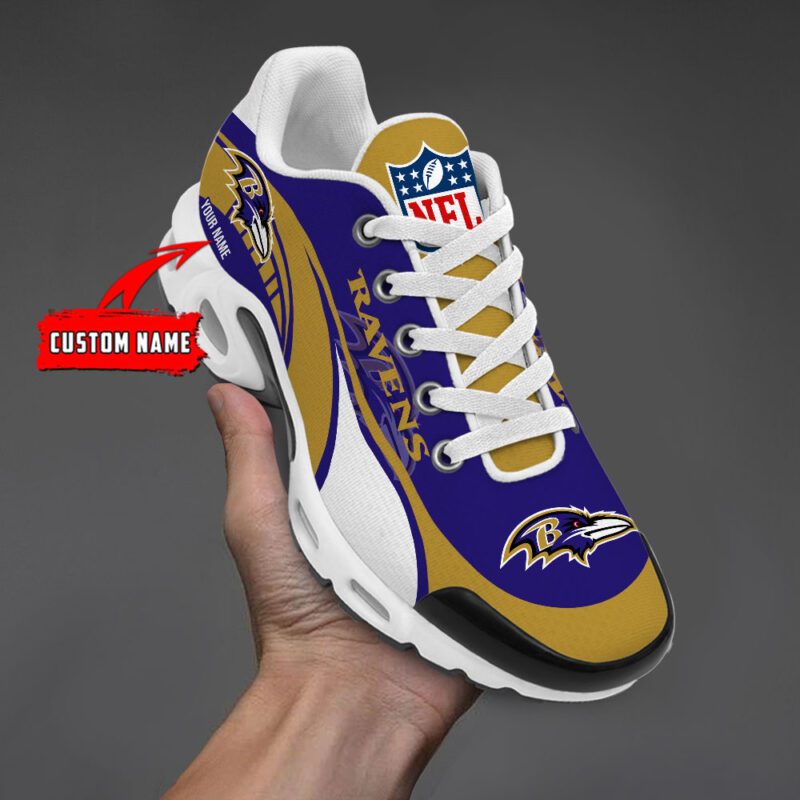 Ideafootwear Baltimore Ravens TN Shoes Sneakers For Men And Women