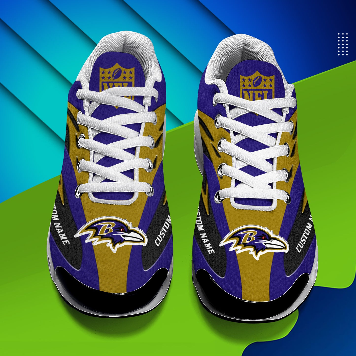 Ideafootwear Baltimore Ravens TN Shoes Sneakers For Men And Women