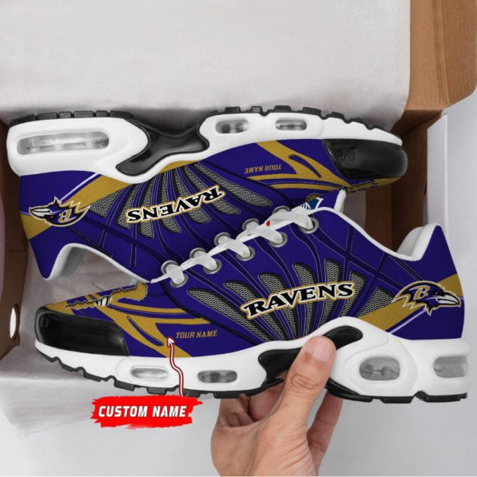 Ideafootwear Baltimore Ravens TN Shoes Sneakers For Men And Women