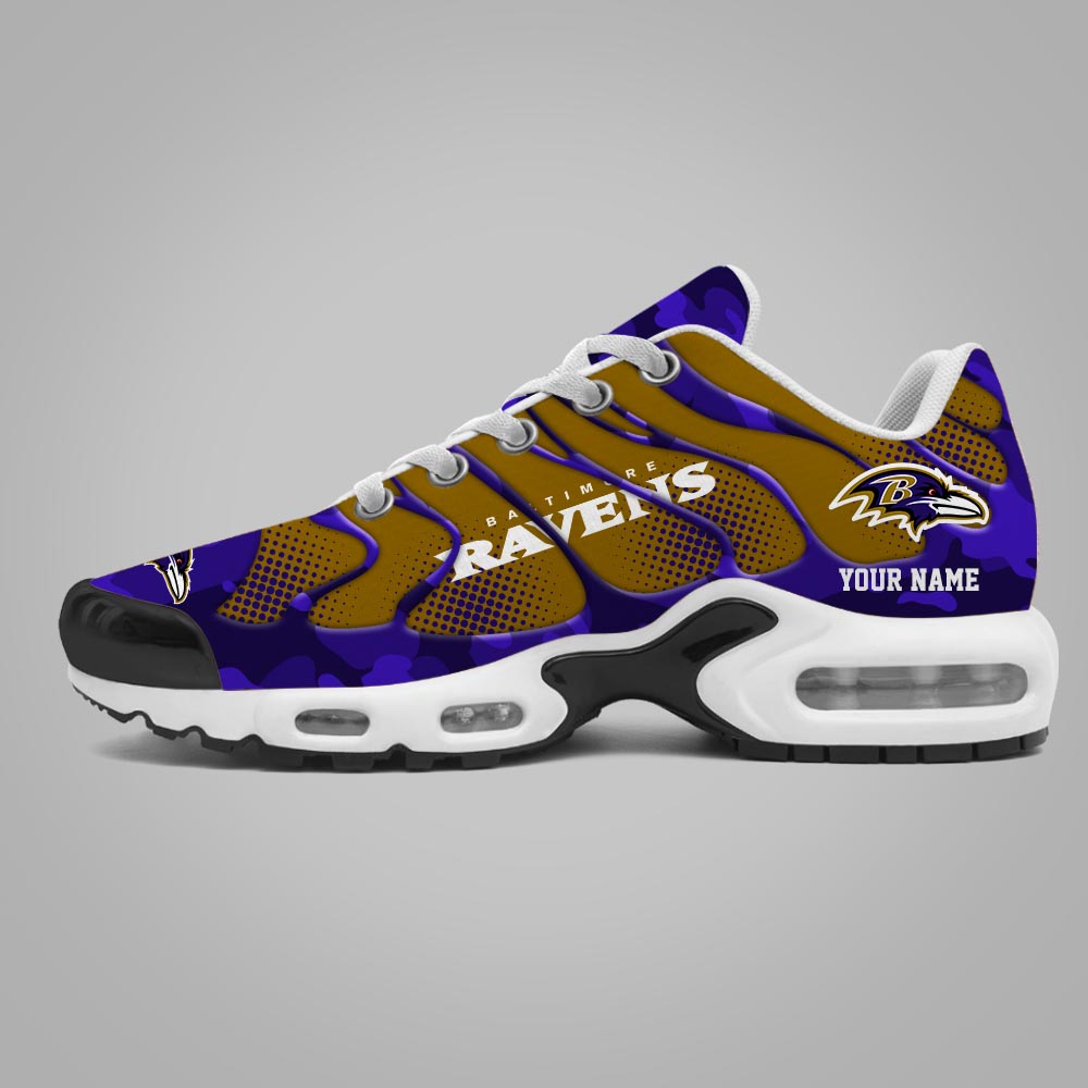 Ideafootwear Baltimore Ravens TN Shoes Sneakers For Men And Women