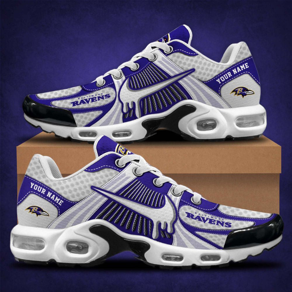 Ideafootwear Baltimore Ravens TN Shoes Sneakers For Men And Women