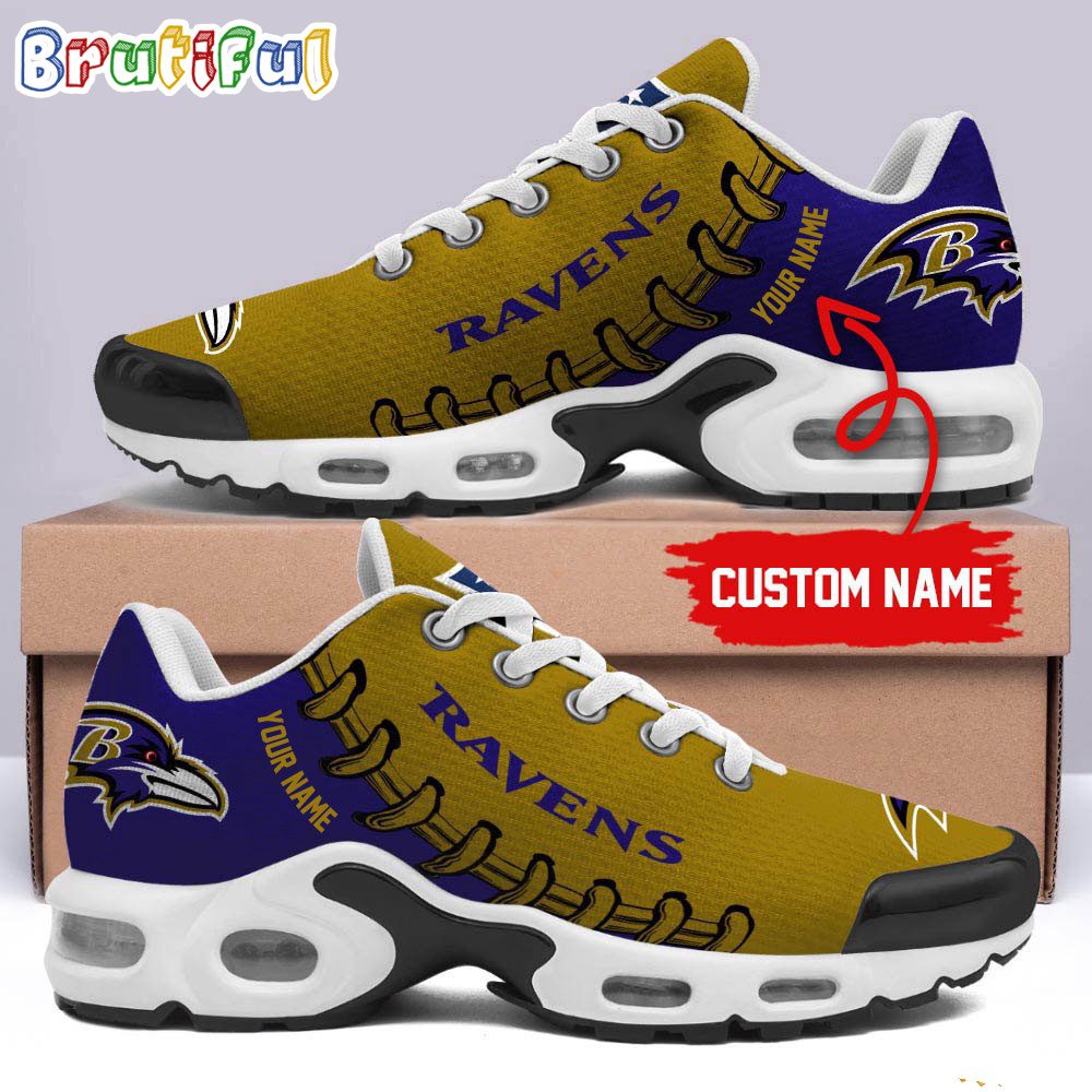 Ideafootwear Baltimore Ravens TN Shoes Sneakers For Men And Women
