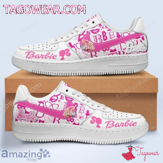 Ideafootwear Barbie Movie Air Low-Top Sneakers Shoes For Men And Women 1