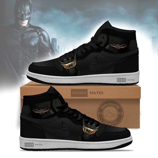 Ideafootwear Batman AJ1 High Sneakers Shoes For Men And Women