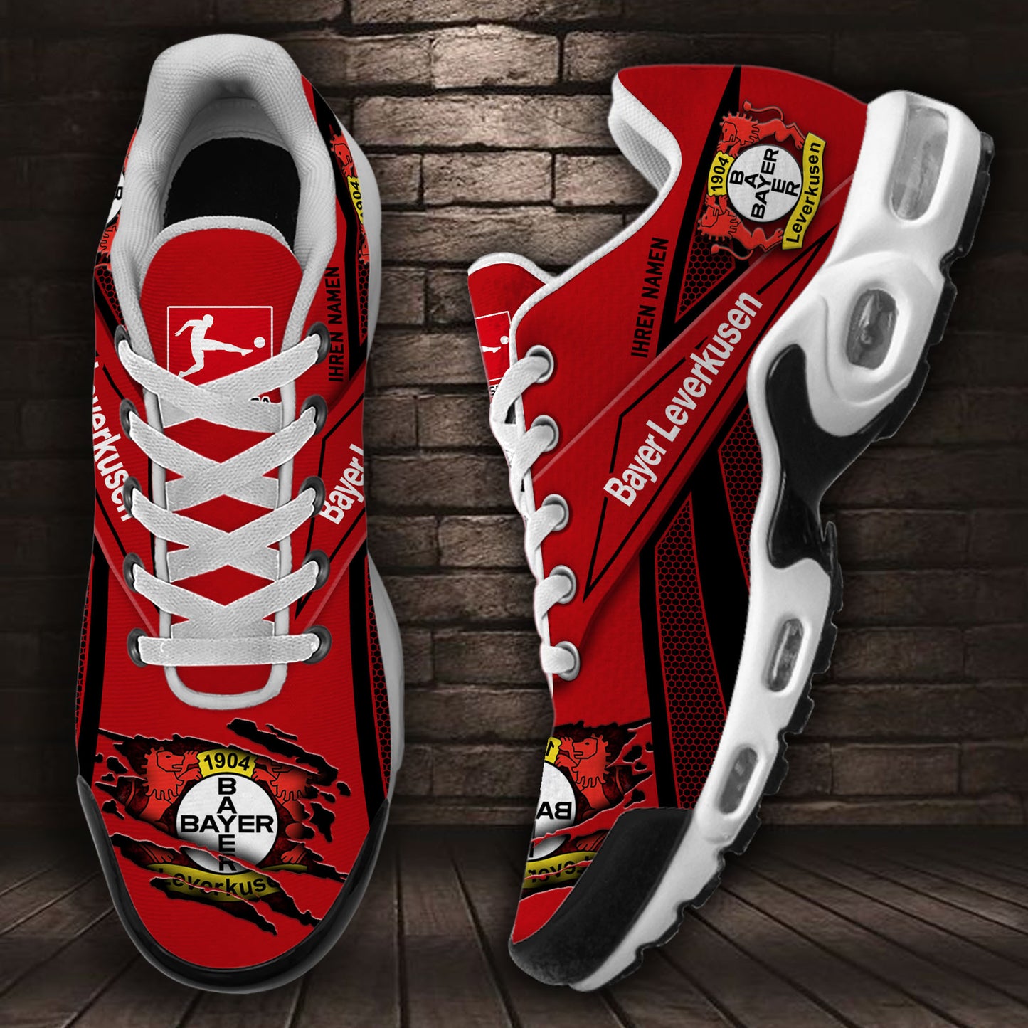 Ideafootwear Bayer 04 Leverkusen TN Shoes Sneakers For Men And Women