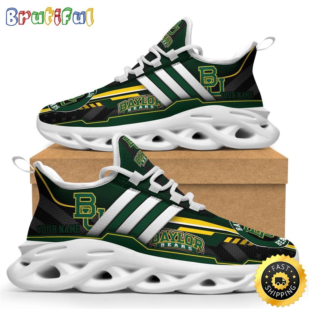Ideafootwear Baylor Bears Max Soul Shoes Sneakers For Men And Women
