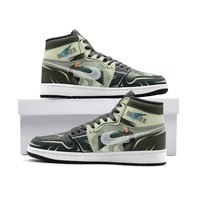 Ideafootwear Beauty Final Fantasy  AJ1 High Sneakers Shoes For Men And Women