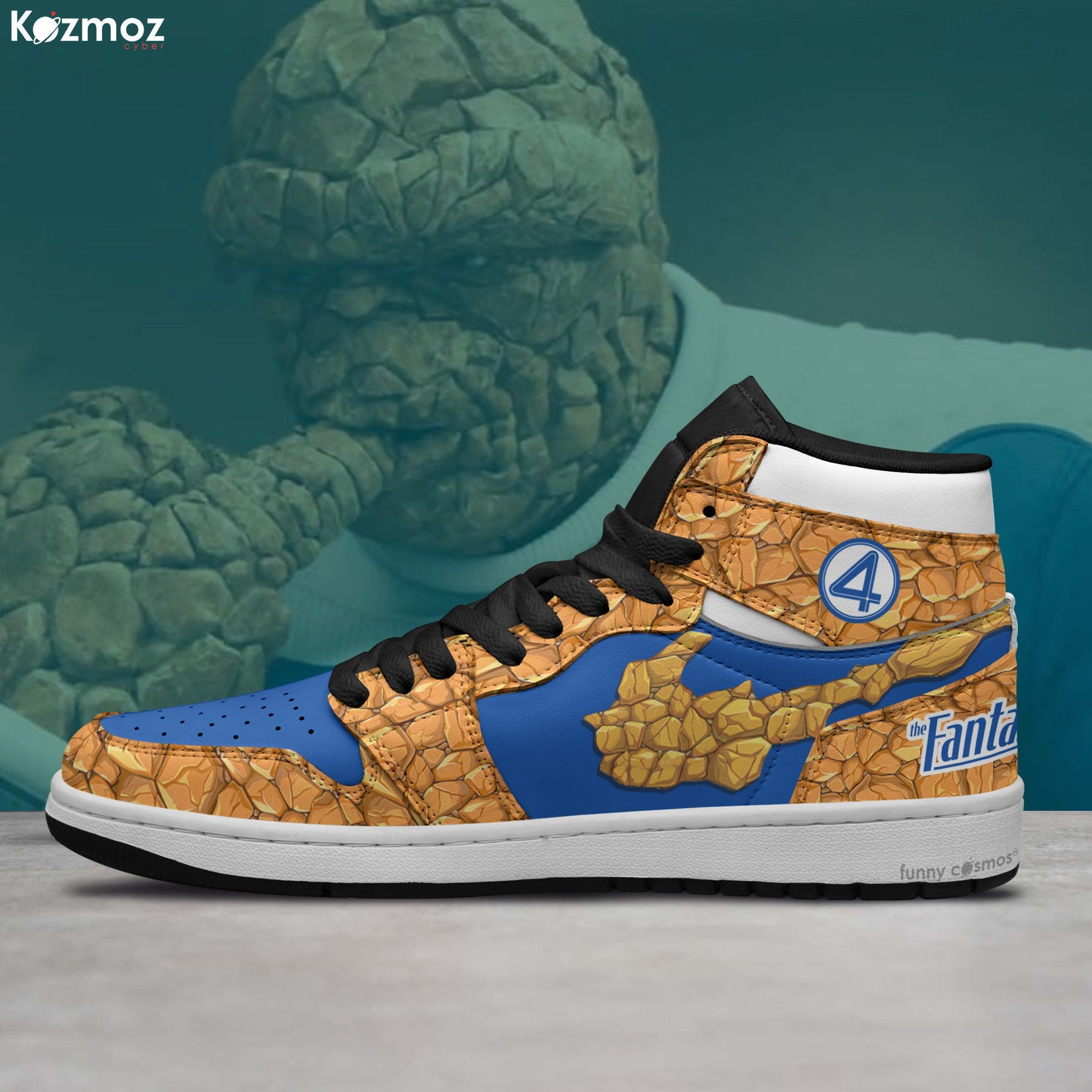 Ideafootwear Ben Grimm AJ1 High Sneakers Shoes For Men And Women